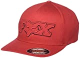Fox Racing Men's Standard Ellipsoid Flexfit HAT, Cardinal, L/XL