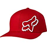 Fox Racing Kids' Standard Flex 45 Flexfit HAT, Chili, One Size