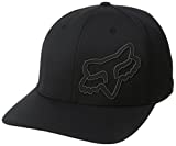 Fox Racing Men's Standard Signature Flexfit HAT, Black, S/M