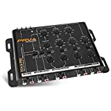 PRV AUDIO EX4.6 PRO 4 Way Crossover Car Audio, 4 in 6 RCA Output, 9 Volts RMS Electronic Crossover