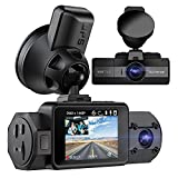 Vantrue N2S 4K Dash Cam with GPS, Front and Inside Dual 2.5K 1440P Dash Camera with GPS, IR Night Vision Uber Car Camera, 24/7 Recording Parking Mode, Motion Detection, 256GB Supported