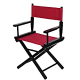 Upone Replacement Cover Canvas for Directors Chairs Director Chair Replacement Canvas, Black, Red, White, Gray,Blue (Red)