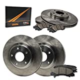 [Front + Rear] Max Brakes Premium OE Rotors with Carbon Ceramic Pads KT036343