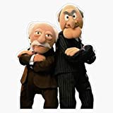 LAD Studio Statler and Waldorf - The Muppets Sticker Vinyl Bumper Sticker Decal Waterproof 5"