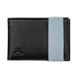 Crabby Wallet - Slim Leather Wallet - Mens Leather Bi-Fold Wallet - RFID Blocking Wallet - Sleek Wallet - Tile Tracker Friendly - Credit Card Holder - Leather Wallet - Delta