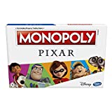 MONOPOLY: Pixar Edition Board Game for Kids 8 and Up, Buy Locations from Disney and Pixar's Toy Story, The Incredibles, Up, Coco, and More (Amazon Exclusive)