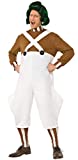 Rubie's mens Willy Wonka & the Chocolate Factory Deluxe Oompa Loompa Costume Party Supplies, As Shown, Standard US