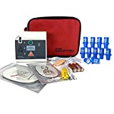 WNL Products WL120ES10-ABUNDLE for Training use only AED Defribrillator Practi-Trainer Essentials Base with 10 Pack Practi-Valve Disposable CPR Training Valve Combo Kit