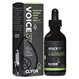 CLYOR Voice37- Singers Throat Voice Remedy - Boosts Your Voice - Soothes and Relieve Hoarseness - All Natural - Removes Mucus - Enhances Your Singing and Speaking - 2 oz