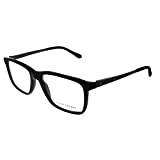 Ralph Lauren Men's RL6133 Rectangular Prescription Eyeglass Frames, Black/Demo Lens, 54 mm