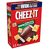 Cheez-It Cheese Crackers, Baked Snack Crackers, Office and Kids Snacks, White Cheddar, 12.4oz Box (1 Box)