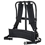 Fox Outdoor Products LC-1 A.L.I.C.E. Field Pack Frame, Black Frame/Black Pad, 20" x 19" x 11"