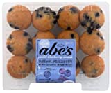Abes Wild Blueberry Smash Vegan Mini Muffin, 0.81 Ounce -- 12 per case.