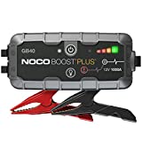 NOCO Boost Plus GB40 1000A UltraSafe Car Battery Jump Starter, 12V Jump Starter Battery Pack, Battery Booster, Jump Box, Portable Charger and Jumper Cables for 6.0L Gasoline and 3.0L Diesel Engines