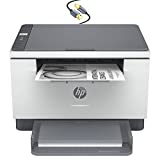 HP Laserjet MFP M234dweA All-in-One Wireless Monochrome Laser Printer with Scanner and Copier for Home Office, Gray - 30 ppm, 600 x 600 dpi, 8.5" x 14", Auto Duplex Printing