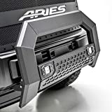 ARIES 2162100 AdvantEDGE Black Aluminum Truck Bull Bar with Lights, Select Toyota Tundra, 5-1/2"