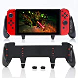 Satisfye - ZenGrip Pro, a Switch Grip Compatible with Nintendo Switch - Comfortable & Ergonomic Grip, Joy Con & Switch Control. #1 Switch Accessories Designed for Gamers. BONUS: 2 Thumbsticks