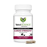 VetriScience Laboratories Cardio Strength, 90 Capsules - Supports Blood Flow, Immune System and Energy Levels for Dogs and Cats