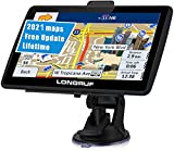 GPS Navigation for Car 7 inch HD Touch Screen, Vehicle GPS Navigator Voice Traffic Warning Speed Limit Reminder, GPS Navigation System with 8GB Large Storage, Lifetime Maps Update for Free