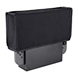 eXtremeRate Black Nylon Dust Cover, Soft Neat Lining Dust Guard, Anti Scratch Waterproof Cover Sleeve for Nintendo Switch & Switch OLED Charging Dock
