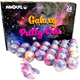 Slime Party Favors [24 Pack] Galaxy Putty | Party Favors for Kids Girls & Boys | Space Party Favors | Putty Balls | Putty Bulk | Kids Putty Slime | Adults, Non Sticky, Stress & Anxiety Relief