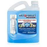 Wet & Forget Outdoor Moss, Mold, Mildew, & Algae Stain Remover Multi-Surface Cleaner, Ready to Use, 64 Ounce