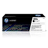 HP 305X | CE410X | Toner-Cartridge | Black | Works with HP LaserJet Pro Color M451 series, M475 series, M375nw | High Yield