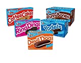 Drake's Fall/winter Bundle, (3)- Ring Ding, (3)- Devil Dogs, (3)- Yodels, (3)- Funny Bones, (3)- Coffee Cakes, 15 Total Boxes of Drake's Cakes!