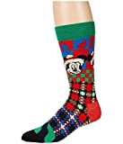 Happy Socks Disney Holiday 'Tis The Season Sock Light Blue Men's Shoe Size 8-12