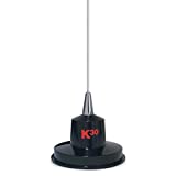 K40 Model K-30 35" Magnet Mount Stainless Steel CB Antenna, 300 Watts , Black