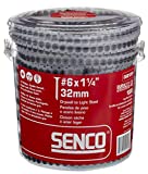 Senco 06B125P #6 1-1/4-Inch Drywall Screw-Light Steel