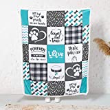 Pet Loss Gifts Blanket - Comforting Pet Memorial Dog Cat Remembrance Gift, Super Soft Fleece Blanket Sympathy Gifts with Heartfelt Sentiment for Loss of Pet, Warm Pet Bereavement Gift 60" x 50"