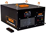 WEN 3410 3-Speed Remote-Controlled Air Filtration System (300/350/400 CFM), Basic w/ RF Remote (400 CFM) , Black