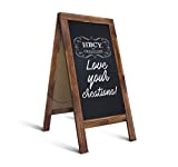 Rustic Magnetic A-Frame Chalkboard Sign / Extra Large 40" x 20" Free Standing Chalkboard Easel / Sturdy Sidewalk Sign Sandwich Board / Outdoor A Frame Chalk Board for Weddings & More!