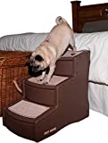 Pet Gear Easy Step III Pet Stairs, for Pets up to 150 pounds,Chocolate,1 Count (Pack of 1),PG9730CH
