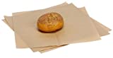 100 Sheets / 12 X12" Natural Kraft Food Paper Liners / Wrapping Tissue