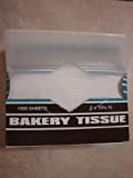 Interfold Dry Wax Paper White Bakery Tissue Paper. Size - 6 x 10 apx. 1000 sheets