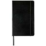 C.R. Gibson Black Bonded Leather Journal, 5'' x 8.2''