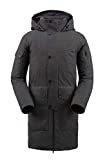 Spyder Men’s Metro Gore-Tex Infinium Down Parka – Male Full-Zip Hooded Winter Jacket , Black, Medium
