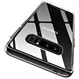 Rayboen Case for Samsung Galaxy Note 8, Crystal Clear Designed Shockproof Non-Slip Cell Phone Case, Hard Plastic Back & Soft TPU Frame Thin Protective Cover for Samsung Galaxy Note 8, 6.3 inch