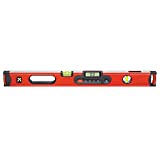 Kapro - 985D Digiman Magnetic Digital Level - 24-Inch - For Leveling and Measuring - Features Plumb Site, Ergonomic Handle, and Carrying Case