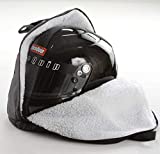 RaceQuip Helmet Bag Heavy Duty Oversize Fleece Lined Zippered Black 300003