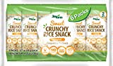 Jayone Crunchy Rice Snack 2 rolls Multi-Pack, Original, 0.7 oz, Pack of 6