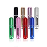 Topseller 5ml Portable Mini Refillable Perfume Atomizer Bottle for Travel Spray Scent Pump Case Multicolor - 8 Pack