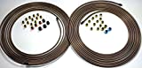 The Stop Shop 25 ft Roll of 3/16 AND 1/4 Copper Nickel Tube with Fittings