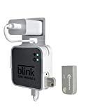 64GB USB Flash Drive and Wall Mount for Blink Sync Module 2, COOLWUFAN Outlet Bracket Holder for All-New Blink Outdoor/Indoor Blink Home Security Camera System Sync Module with Easy Short Cable