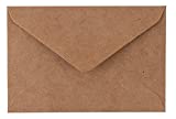 5" x 7" Kraft Envelopes 100 Pack Brown Envelopes for Wedding, Graduation, Baby Shower, Greeting Card (Kraft Envelopes)