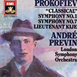 Prokofiev Classical Symphony No>1 Symphony No. 7 Lieutenant Kije