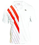 Lacoste Men's Sport x Novak Djokovic Polo, Orange/White, XL