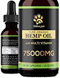 Billion Pets - Hemp Oil for Dogs and Cats - Hemp Oil Drops with Omega Fatty Acids - Hip and Joint Support and Skin Health - Anxiety and Stress - Pain